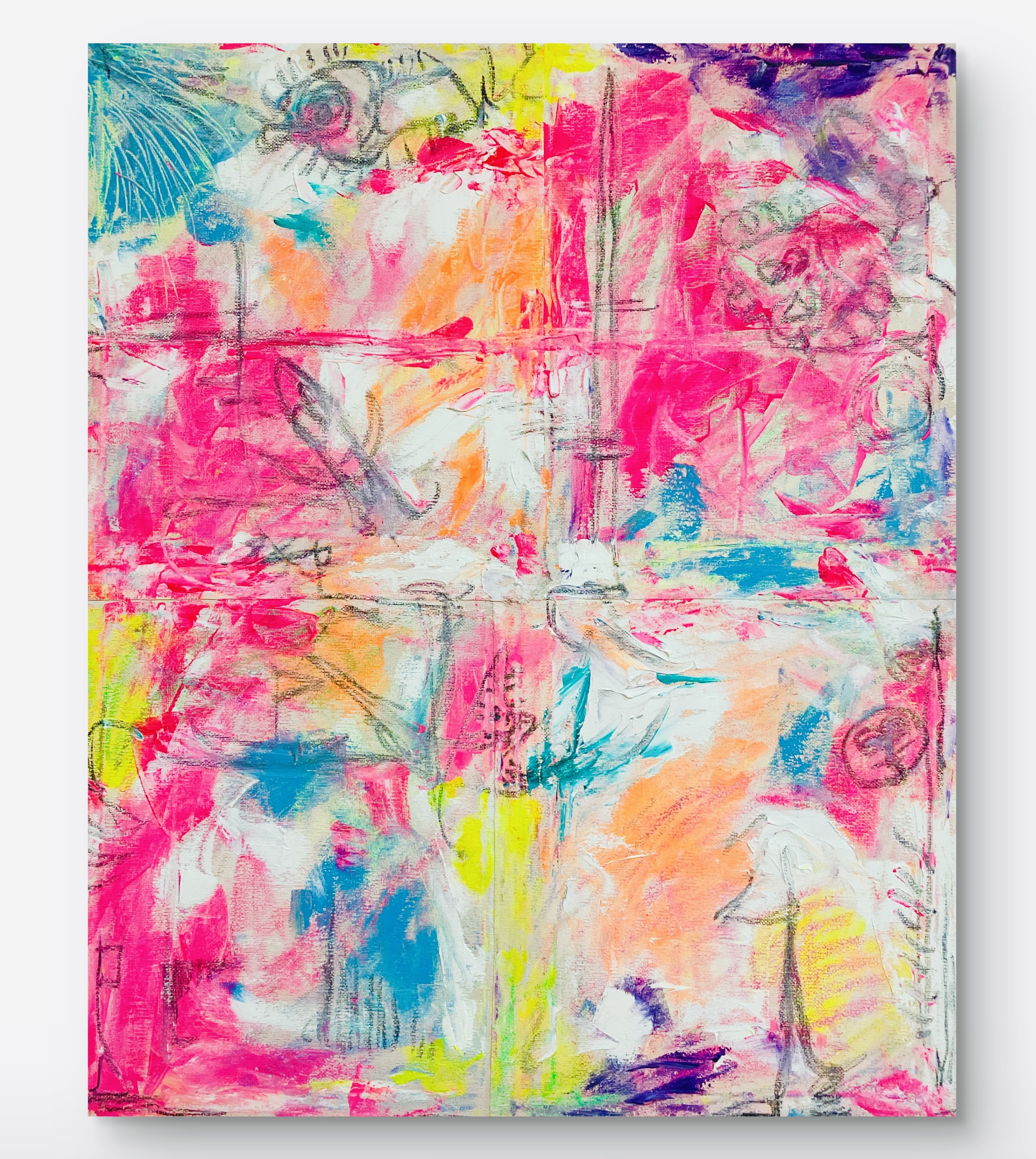 『Dancing Colors』（踊る色彩）　原画