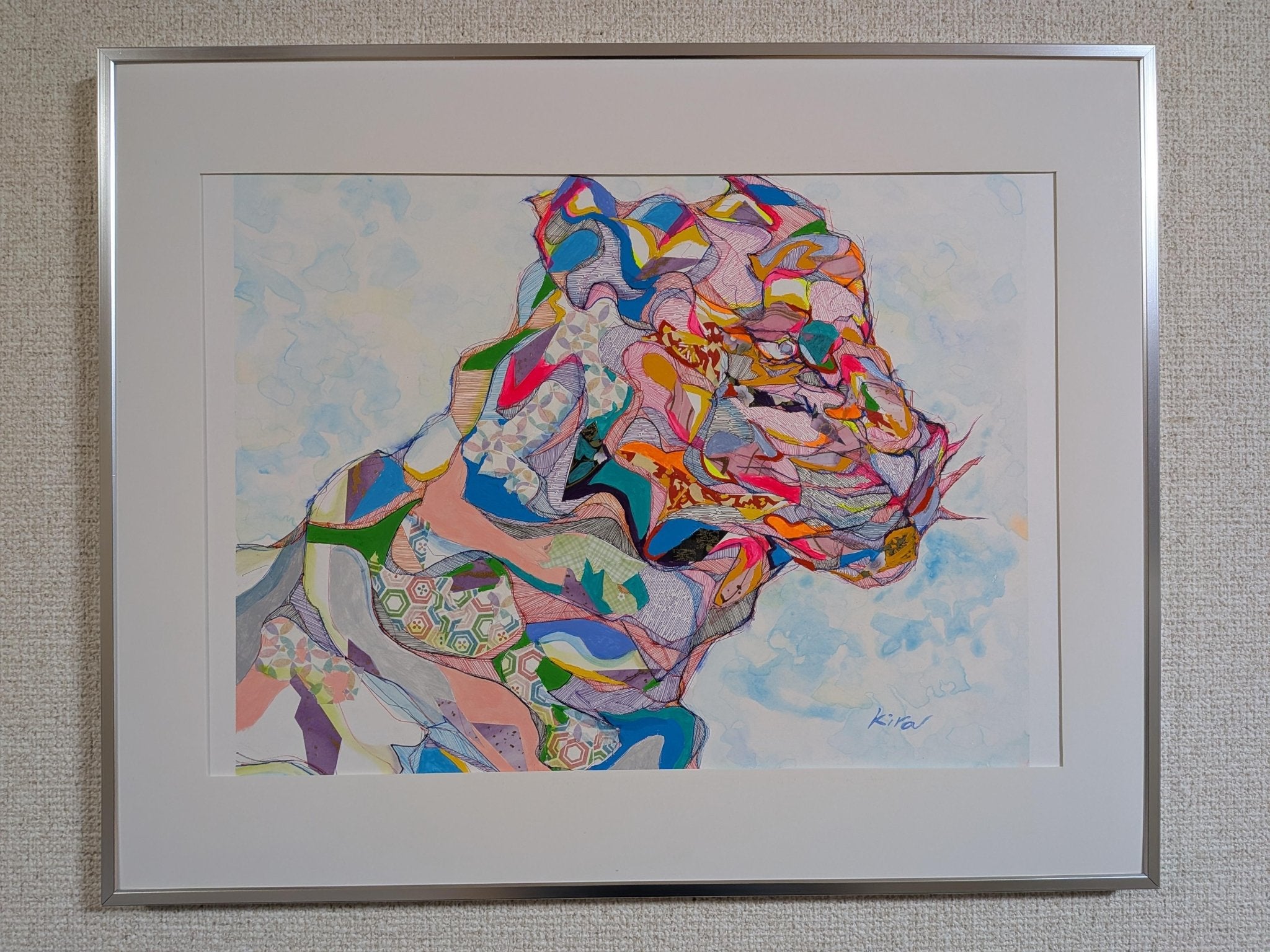 色をまとう獅子