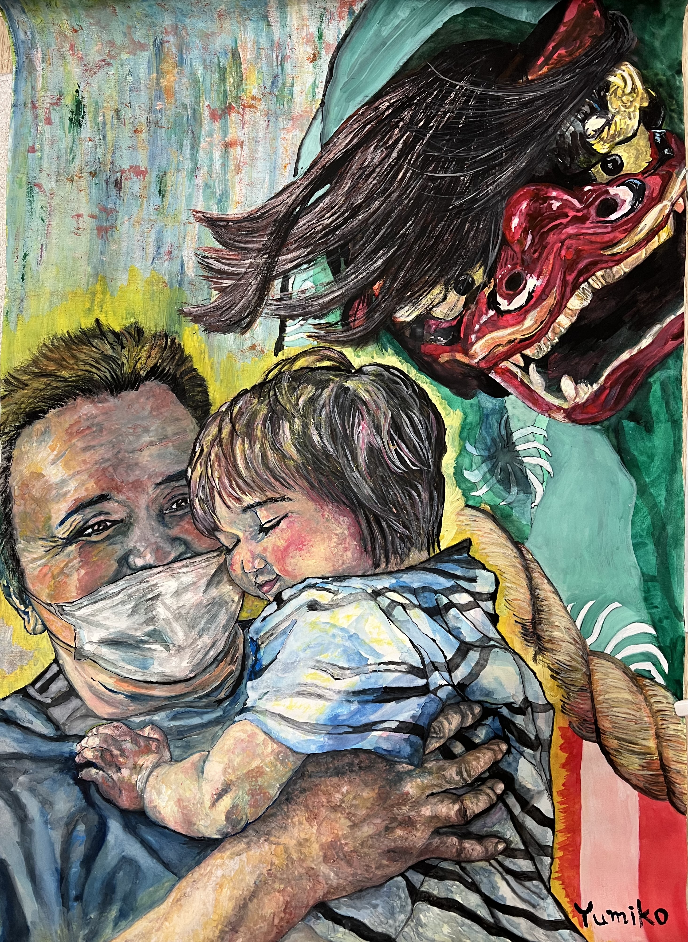 父と子と獅子と